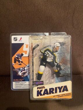 McFarlane Hockey NHL Series 12 PAUL KARIYA -- NASHVILLE PREDATORS